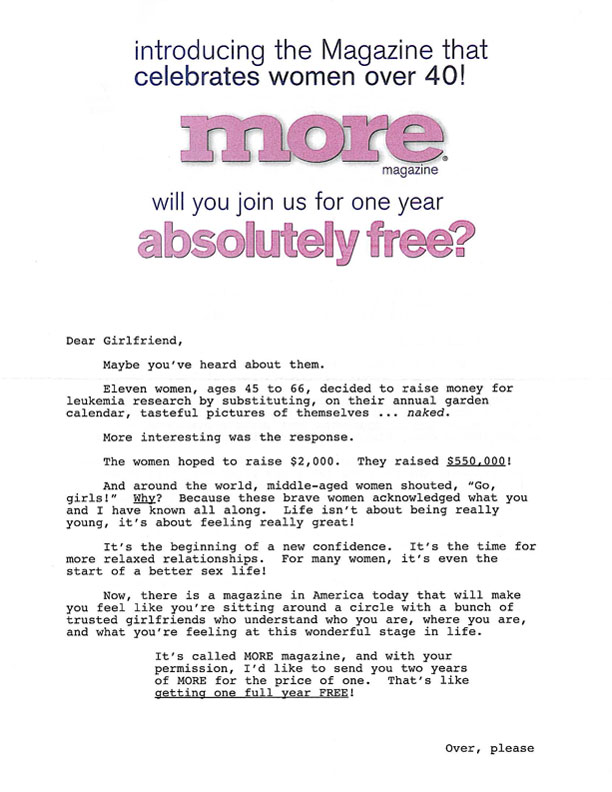 more magazine celebrates